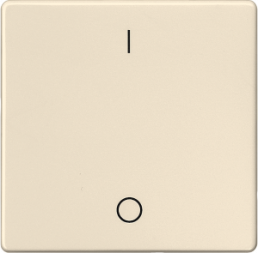 DELTA i-system Wippe mit Symbolen I/O für Ausschalter, elektroweiß, 5TG6272