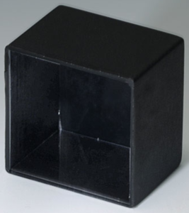 Polyamid Modulgehäuse, (L x B x H) 18.6 x 18.6 x 13.7 mm, schwarz (RAL 9005), IP00, A8018138