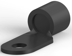 Unisolierter Ringkabelschuh, 26,7-42,4 mm², AWG 2, 6.73 mm, M6, schwarz