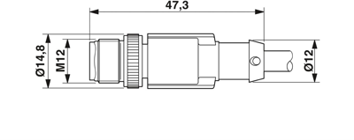 1682663 Phoenix Contact Sensor-Aktor Kabel Bild 2