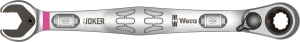 Maul-Ringratschenschlüssel, 8 mm, 15°, 144 mm, 72 g, Chrom-Molybdänstahl, 05020064001