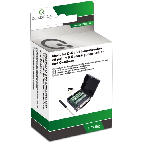 2010C258 QUADRIOS D-Sub Steckverbinder Bild 5