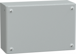 Stahl Gehäuse, (L x B x H) 120 x 200 x 200 mm, lichtgrau (RAL 7035), IP66, NSYSBM203012