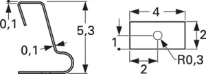 FCB-04CG2040053B-AU-SMD MTC Kontaktfederstreifen