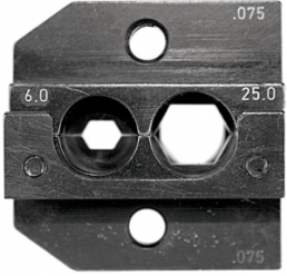 Crimpeinsatz für Bearbeitete Kontakte, 6-25 mm², AWG 10-4, 624 075 3 01