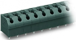 Leiterplattenklemme, 11-polig, RM 7.5 mm, 0,5-1,5 mm², 17.5 A, Push-in Käfigklemme, grau, 250-611
