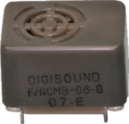Signalgeber, 80 dB, 17 VDC, 15 mA, grau