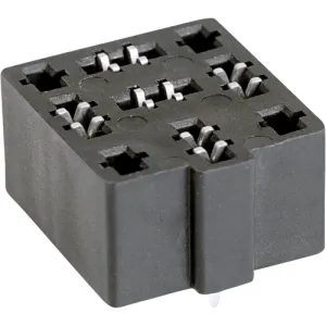 PFT-REL-5POL-5X6,3-BLACK ESKA Erich Schweizer Zubehör für Relais