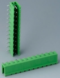 Stiftleiste, 12-polig, RM 5.08 mm, abgewinkelt, grün, B6603222