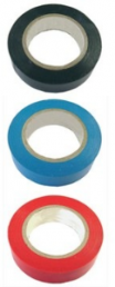 Isolierband, 15 x 0.15 mm, PVC, schwarz, 10 mm, 61721030