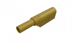 4 mm Stecker, Schraubanschluss, 0,5-1,5 mm², CAT II, gelb, LAS S WS AU GE