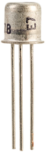 Bipolartransistor, NPN, 200 mA, 45 V, THT, TO-18, BC107B