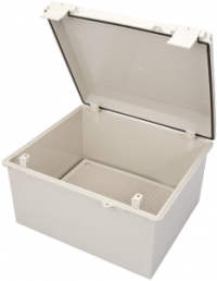 Aufbewahrungsbox, grau, (L x B x T) 180 x 180 x 150 mm, 53110132