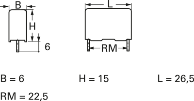 B32923C3334M000 TDK (EPCOS) Folienkondensatoren Bild 2