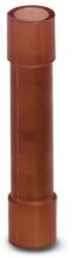 Stoßverbinder mit Isolation, 0,5-1,5 mm², AWG 20 bis 16, rot, 25 mm