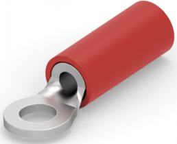 Isolierter Ringkabelschuh, 0,3-1,42 mm², AWG 22 bis 16, 3.02 mm, M2,5, rot