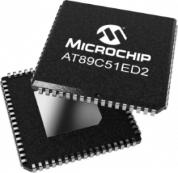 80C51 Mikrocontroller, 8 bit, 60 MHz, PLCC-68, AT89C51ED2-SMSUM