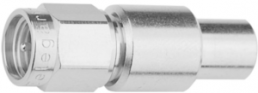 Koaxial-Adapter, 50 Ω, SMA-Stecker auf SMB-Buchse, gerade, 100024807