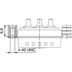 3005W5PXX69A50X CONEC D-Sub Steckverbinder Bild 2