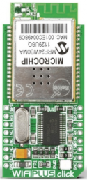 WiFI PLUS click board (Microchip,MRF24WB0MA – 2.4GHz, IEEE std. 802.11) MIKROE-1135