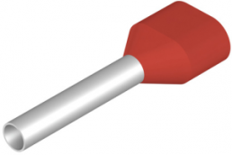 Isolierte Aderendhülse, 1,0 mm², 19 mm/12 mm lang, rot, 9037450000