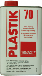 PLASTIK 70 Schutz- und Isolierlack 74327-AA Kontakt Chemie Kanister 1,0l