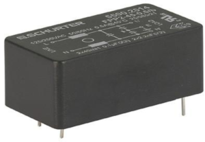 AC Filter, 50 bis 60 Hz, 4 A, 250 VAC, 1 mH, Leiterplattenanschluss, 5500.2133