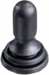Dichtkappe, Ø 20.2 mm, (H) 30.4 mm, schwarz, für Kippschalter, N36346009