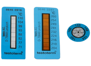 Temperatur-Messstreifen +37/65 °C