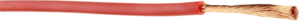 Silikon-Schaltlitze, hochflexibel, halogenfrei, SiFF, 0,75 mm², AWG 20, rot, Außen-Ø 3,2 mm