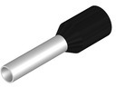 Isolierte Aderendhülse, 1,5 mm², 14 mm/8 mm lang, schwarz, 9004350000