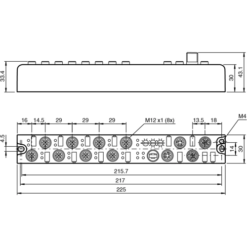 70101643 PEPPERL+FUCHS Sensor-Aktor Verteilerboxen Bild 2