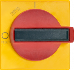 Handhabe, mit Sichtblende gelb, rot/blaugrün, für Türantriebe 8UC6222-3BD22/8UC6220-3BD (3VF), 8UC7220-3BD