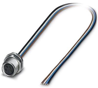 1456093 Phoenix Contact Sensor-Aktor Rundsteckverbinder Bild 1