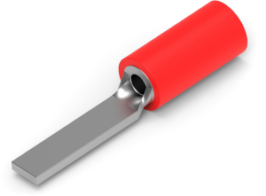 Isolierter Stiftkabelschuh, 0,26-1,65 mm², AWG 22 bis 16, 2.94 mm, rot