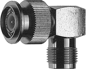 Koaxial-Adapter, 50 Ω, TNC-Stecker auf TNC-Buchse, abgewinkelt, 100023830