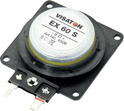 EX 60 S 8 OHM VISATON Akustische Signalgeber Bild 1