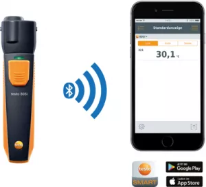 0560 1805 Testo Thermometer, Anzeigegeräte