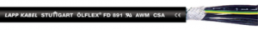 PVC Anschluss- und Steuerleitung ÖLFLEX FD 891 12 G 0,75 mm², AWG 19, ungeschirmt, schwarz