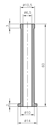 02530064010 SES-Sterling Knickschutztüllen