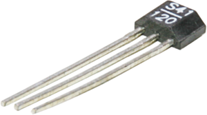 Hall Effekt-Sensor, -150 bis 150 G, 4,5-24 V, SS41, -40 bis 150 °C