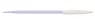 Tupfer, ummantelter Polyurethanschaum 3,7 mm, (L) 71 mm, weiß, IT21050/100