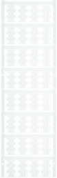 Polyamid Kabelmarkierer, beschriftbar, (B x H) 23 x 14 mm, max. Bündel-Ø 40 mm, weiß, 1852440000