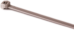 Kabelbinder außenverzahnt, Polyetheretherketon, (L x B) 250 x 4.65 mm, Bündel-Ø 4 bis 65 mm, beige, -55 bis 240 °C