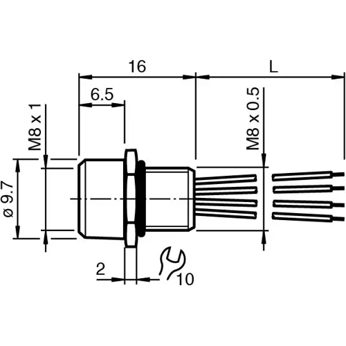 226472 PEPPERL+FUCHS Sensor-Aktor Rundsteckverbinder Bild 2
