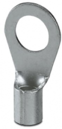 Unisolierter Ringkabelschuh, 16 mm², AWG 6, 10.5 mm, M10, metall
