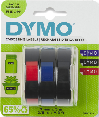 S0847750 DYMO Farbrollen, Schriftbänder Bild 1