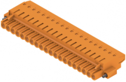 Stiftleiste, 20-polig, RM 5.08 mm, gerade, orange, 1844170000