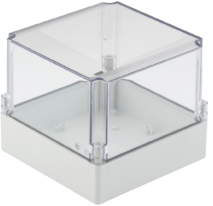 Polycarbonat Gehäuse, (L x B x H) 150 x 175 x 175 mm, grau/transparent, IP67, 9535440000