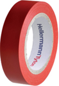 Isolierband, 15 x 0.15 mm, PVC, rot, 10 m, 710-00101
